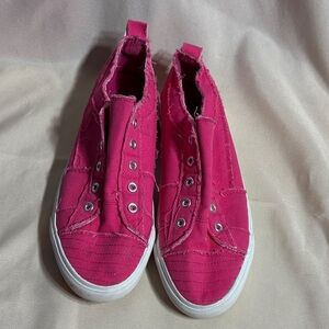 Corkys Hot Pink Canvas Sneakers
